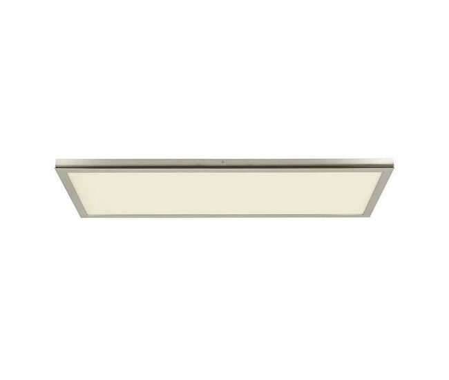 Panel led rectangular metal color niquel serie tivoli 30cm
