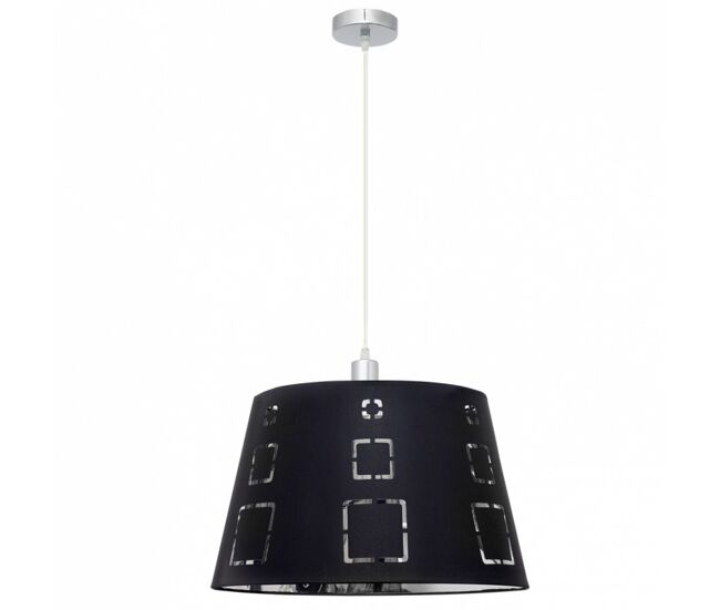 Lampara de techo metal color negro serie celaya 40cm