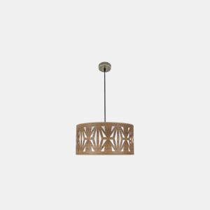 pendente em metal dourado série katerina 50cm