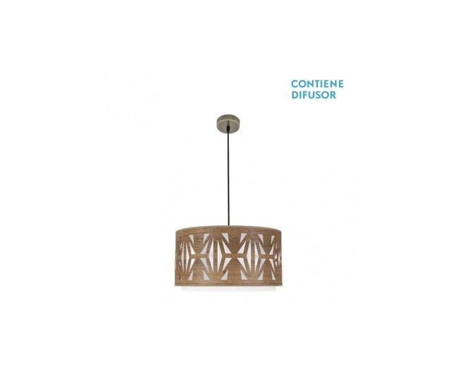 Colgante metal color dorado serie katerina 50cm