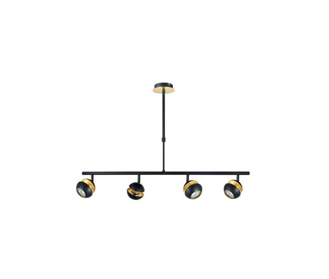 Lampara de techo metal color negro serie beethoven 80cm
