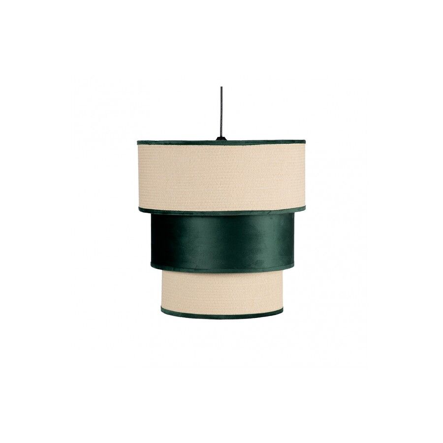 Lámpara De Techo Textil Serie Lãºcio