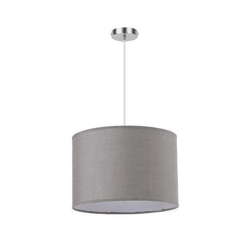 candeeiro de tecto metal cinzento série chanza 30cm