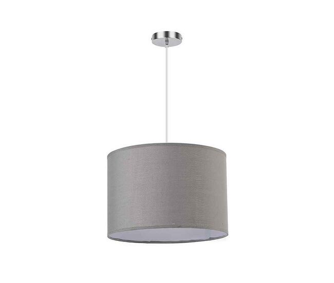 Lampara de techo metal color gris serie chanza 30cm