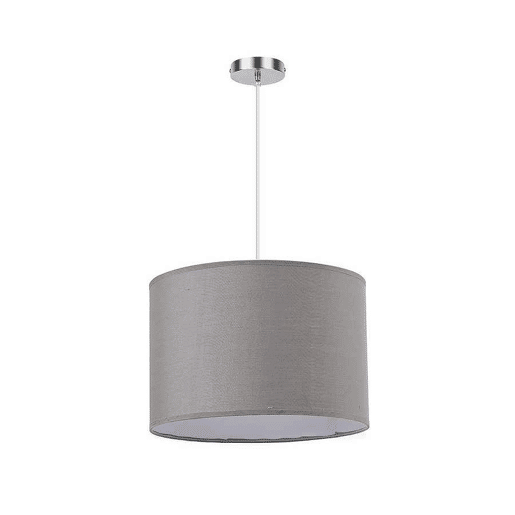 candeeiro de tecto metal cinzento série chanza 30cm