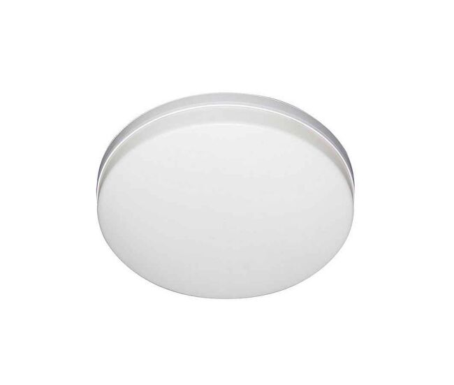 Plafon led policarbonato color blanco serie trueno 23cm