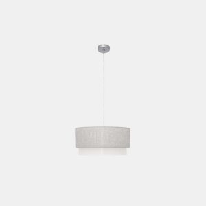 candeeiro de tecto metálico cor cinzenta série kenya 40cm