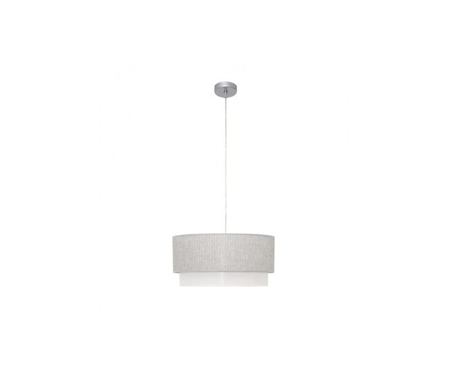 Lampara de techo metal color gris serie kenya 40cm