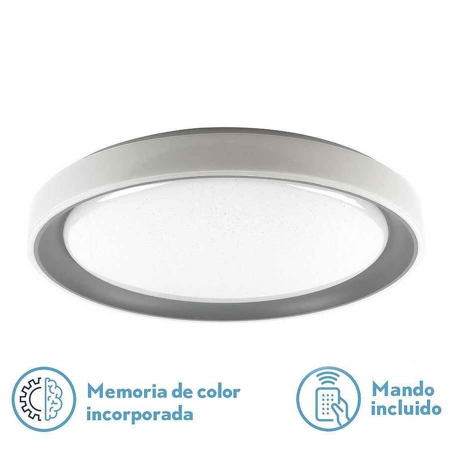 Plafón Led Metal Serie Luanda