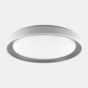 candeeiro de tecto LED em metal branco série luanda 49,5cm