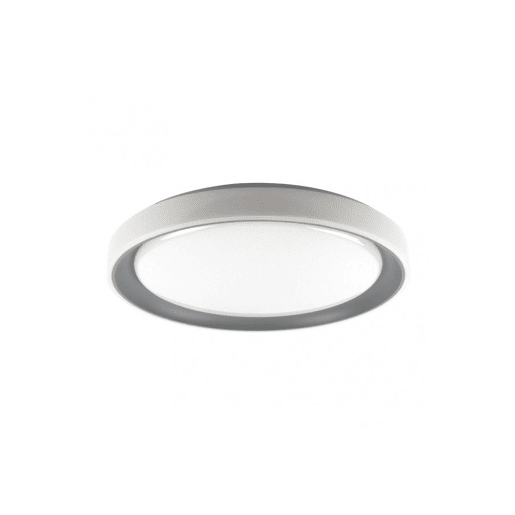 candeeiro de tecto LED em metal branco série luanda 49,5cm