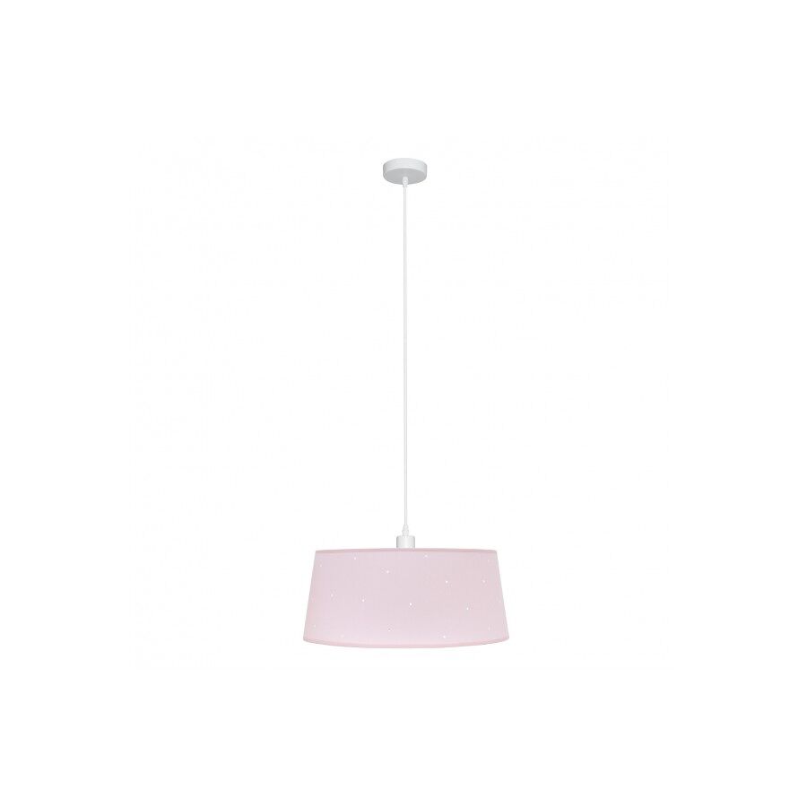 Lampara de techo metal color rosa serie consciencia 40cm