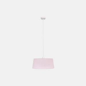 candeeiro de tecto metálico cor-de-rosa série consciência 40cm