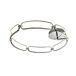 Lámpara Plafón Aluminio Serie Colette Lámpara Plafón Aluminio Serie Colette Cromo