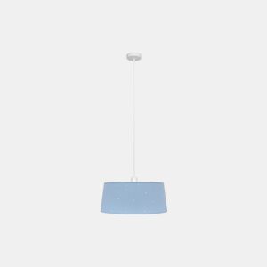 candeeiro de tecto acrílico cor azul série consciousness 40cm