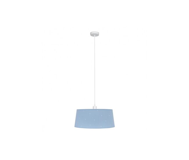 Lampara de techo acrilico color azul serie consciencia 40cm