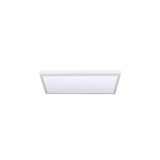 painel led metálico rectangular cor branca série tivoli 30cm