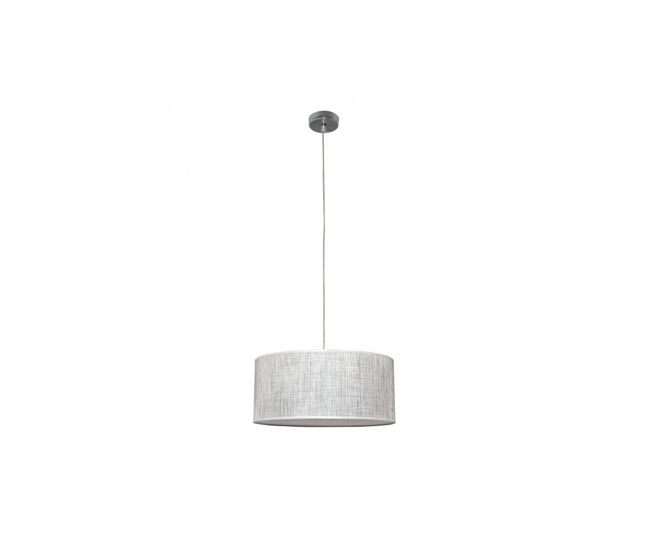 Lampara de techo metal color gris serie asunciã³n 50cm