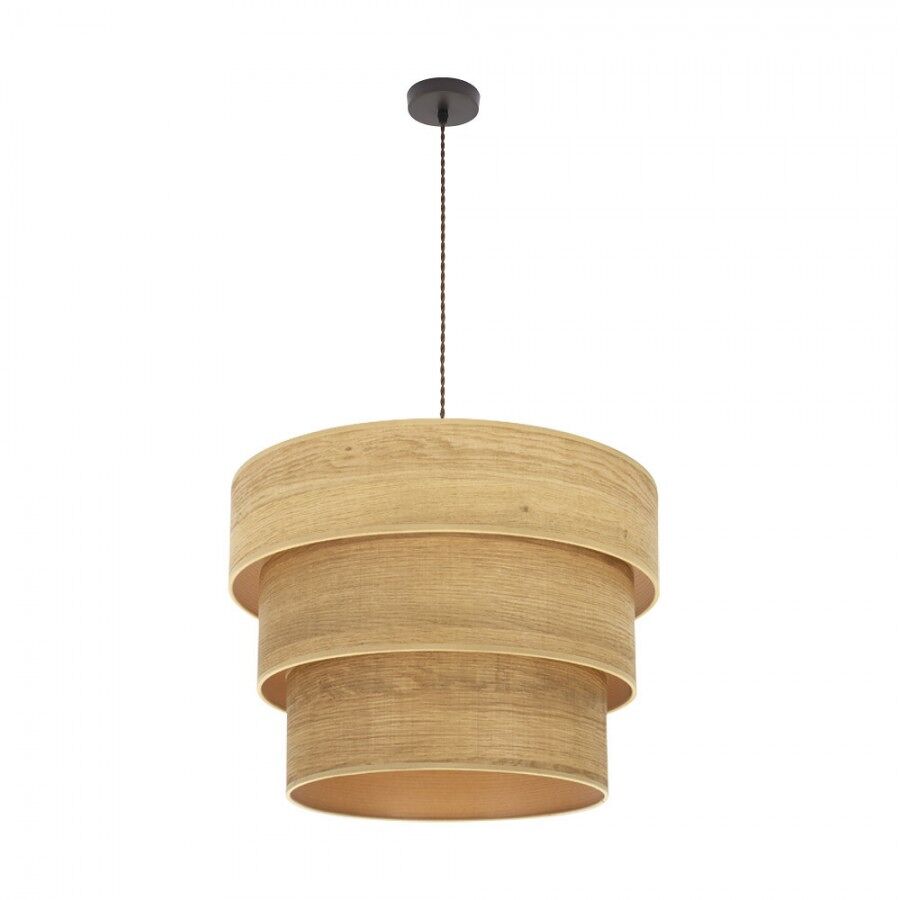 Colgante metal color marron serie smile 50cm