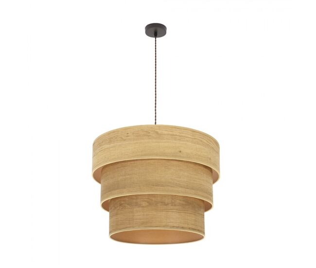 Colgante metal color marron serie smile 50cm