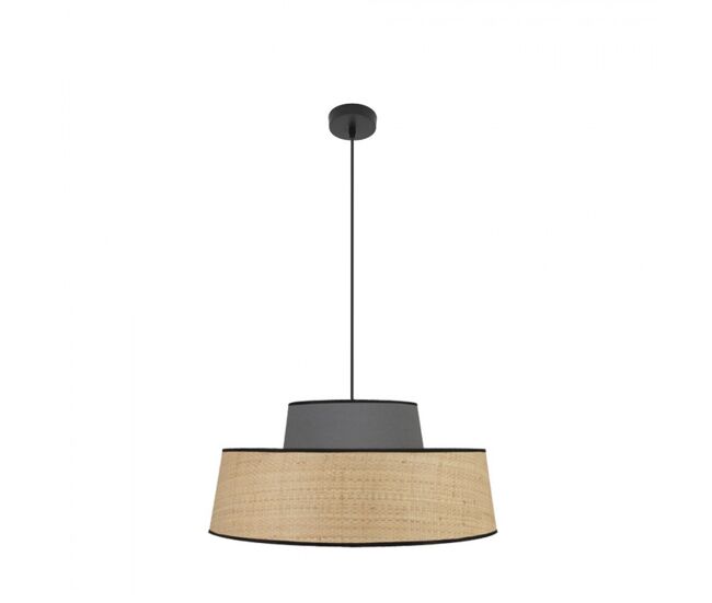Colgante metal color negro serie jia 50cm