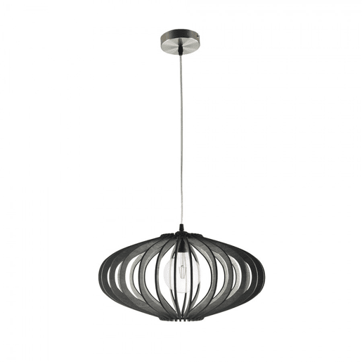 pendente de madeira cor castanha série sapelli 45cm