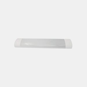 candeeiro de tecto LED em alumÃnio branco série bronzita 61cm