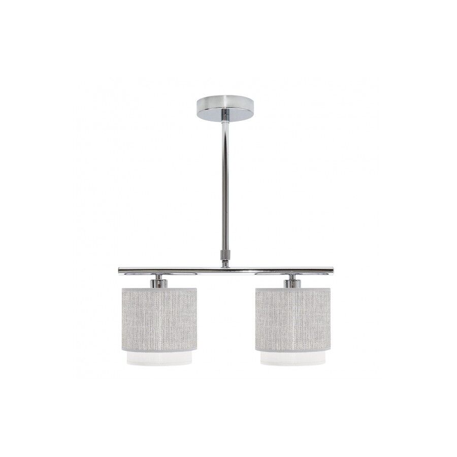 Lampara de techo metal color gris serie kenya 40cm