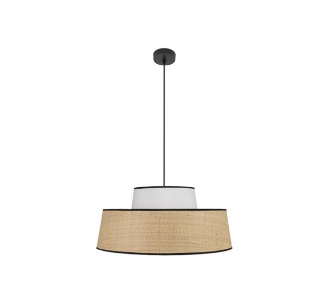 Colgante metal color negro serie jia 50cm