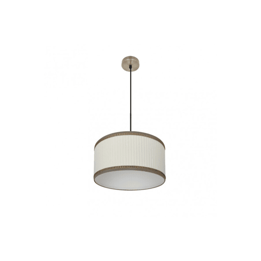 pendente em metal dourado série soprano 40cm