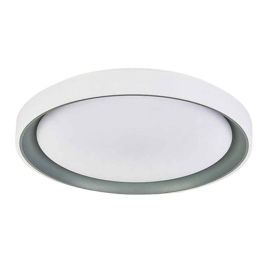 Plafon led policarbonato color blanco serie luanda 49.5cm