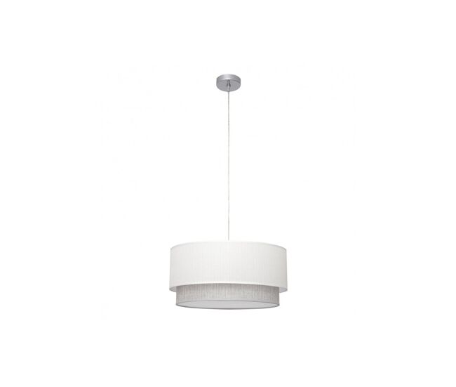 Lampara de techo metal color gris serie kenya 50cm
