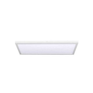 painel led metálico rectangular cor branca série tivoli 30cm