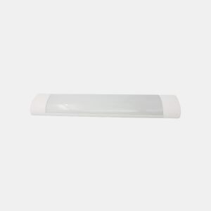 candeeiro de tecto LED em alumínio branco série bronzita 121cm