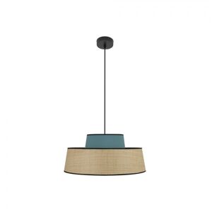 pendente de metal cor preta série jia 40cm
