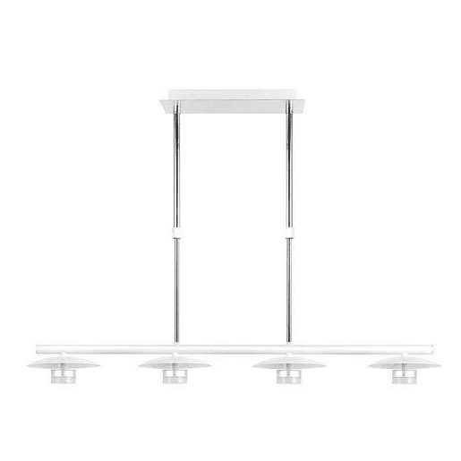 candeeiro de tecto metálico cor branca série cape town 85cm