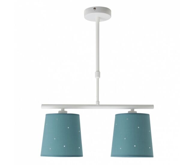 Lampara de techo metal color azul serie consciencia 39cm