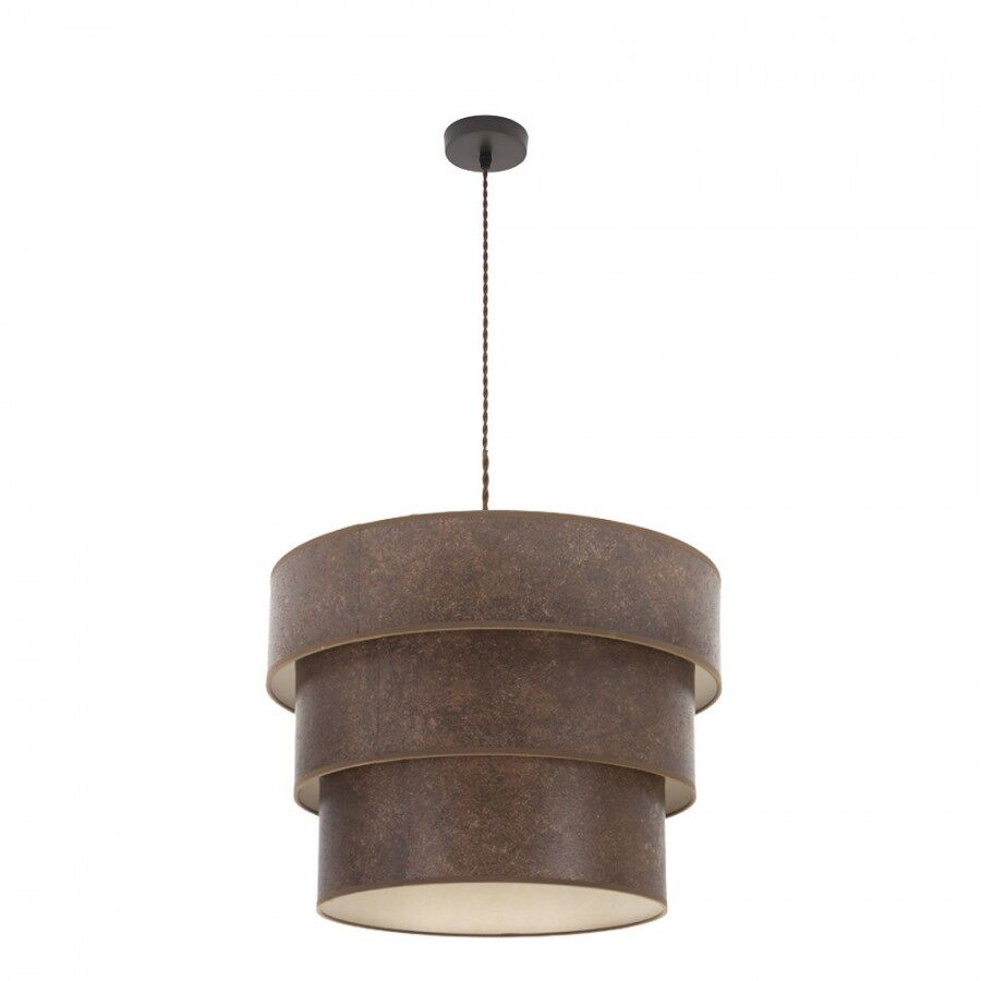 Colgante metal color marron serie smile 50cm