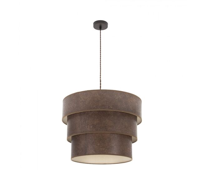 Colgante metal color marron serie smile 50cm