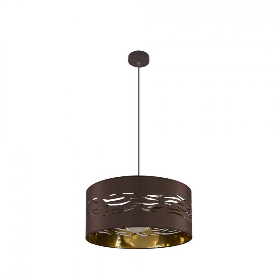 Colgante metal color marron serie niebla 40cm
