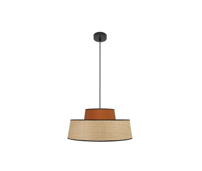 Colgante metal color negro serie jia 40cm
