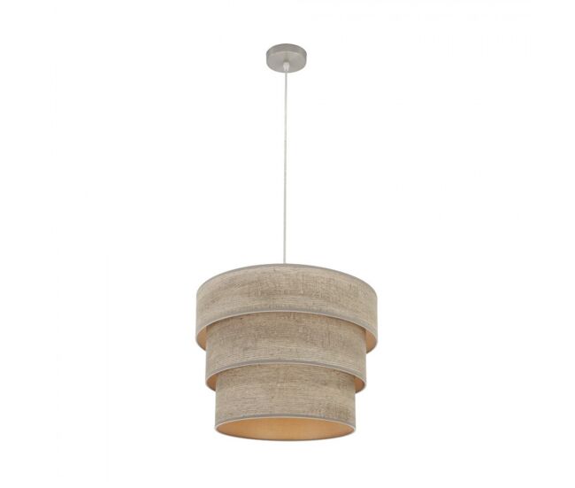 Colgante metal color niquel serie smile 40cm