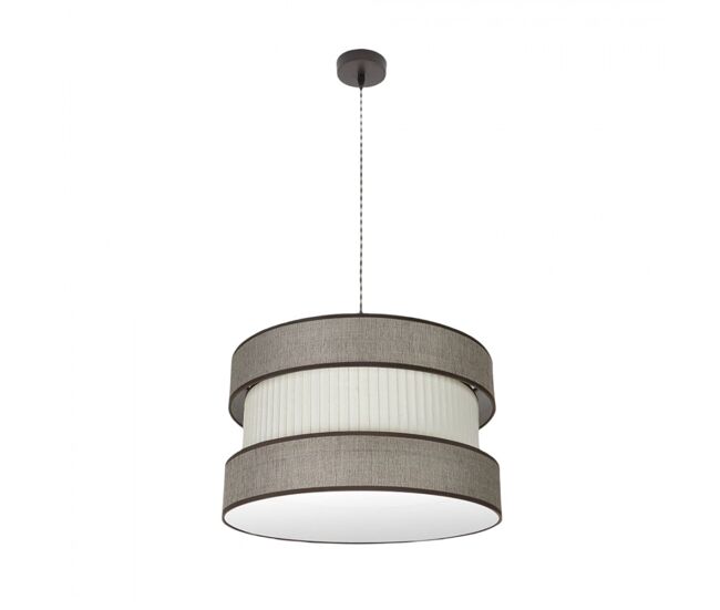 Colgante metal color marron serie home 50cm