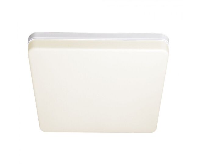 Plafon led policarbonato color blanco serie futuro 30cm