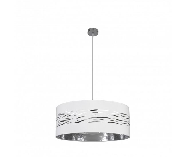 Colgante metal color blanco serie niebla 50cm