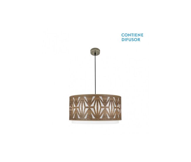 Colgante metal color dorado serie katerina 60cm