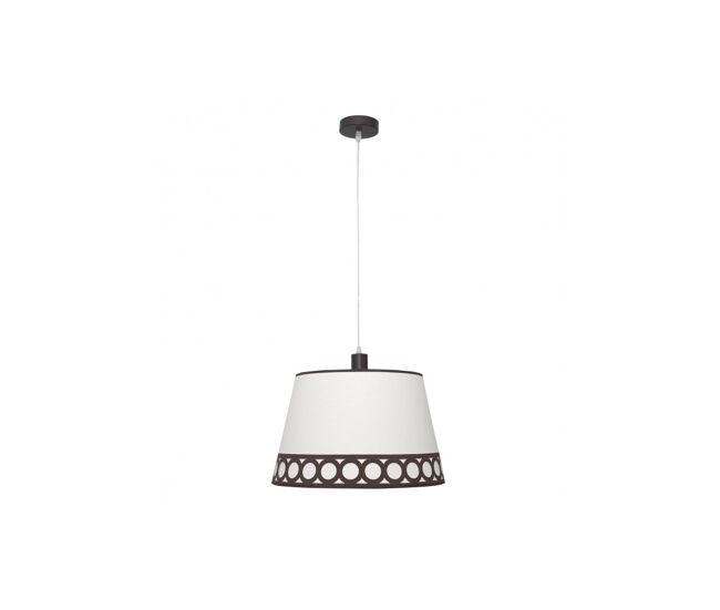 Lampara de techo metal color marron serie dalia 40cm