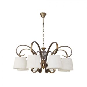 candeeiro de tecto em metal dourado série bogota 75cm
