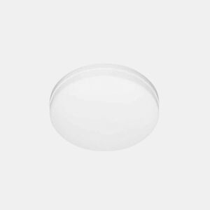 candeeiro de tecto LED em policarbonato cor branca série trueno 18cm