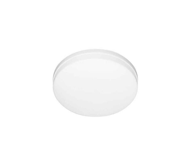 Plafon led policarbonato color blanco serie trueno 18cm